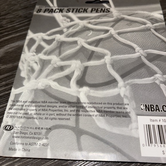 NBA Los Angeles Lakers Lot of 8 Pack Inch Pens NIB - Picture 5 of 5